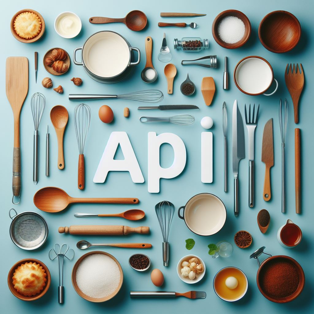 page d'accueil de l'api recettes de cuisine'